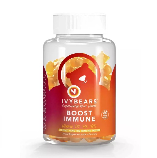 Ivybears Boost Immune Ενίσχυση Του Ανοσοποιητικού Συστήματος 60 Ζελεδάκια