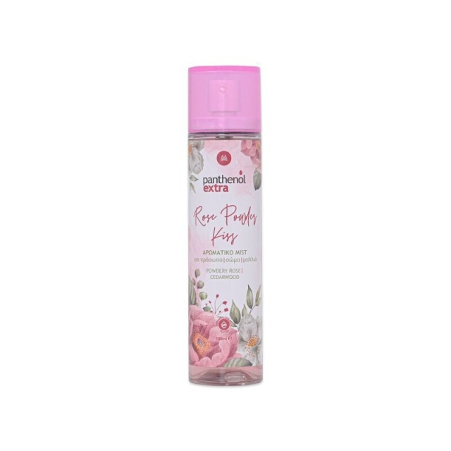 Medisei Panthenol Extra Rose Powder Kiss Αρωματικό Mist Για Πρόσωπο Σώμα & Μαλλιά 100ml