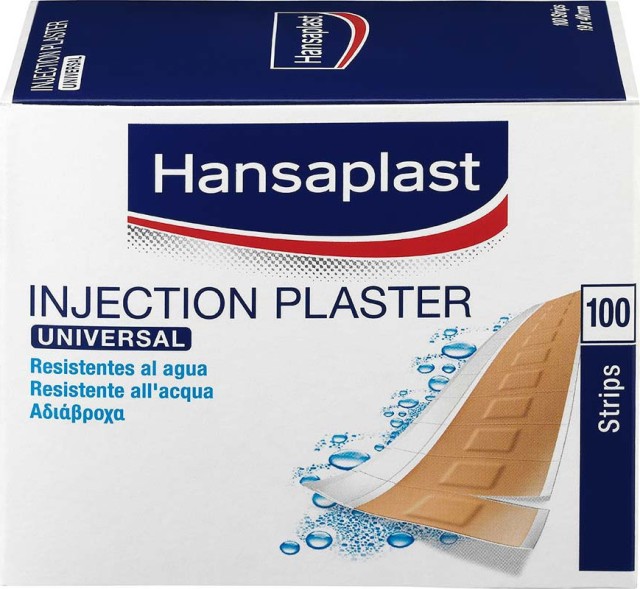 Hansaplast Universal Injection Plaster 19 x 40 mm 100τμχ