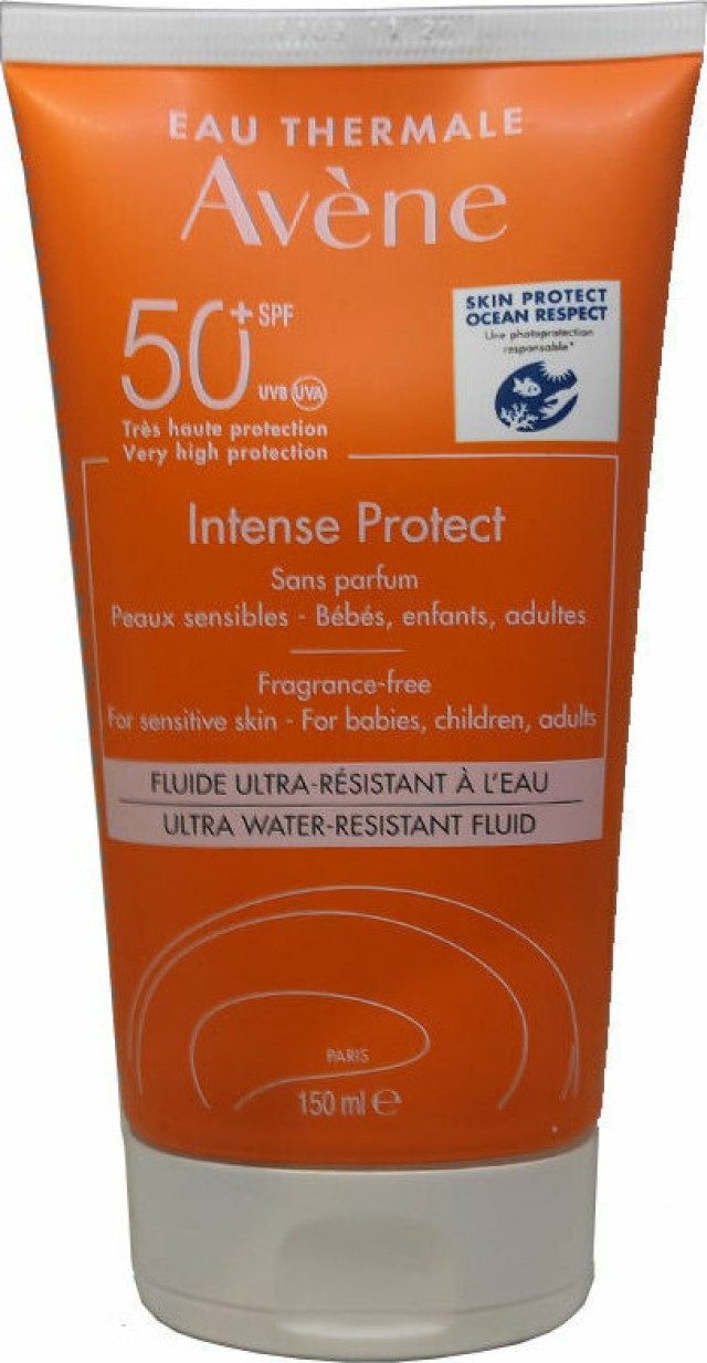 Avene Intense Protect Αντηλιακό για Ευαίσθητο Δέρμα για Πρόσωπο & Σώμα Χωρίς Άρωμα SPF50+, 150ml