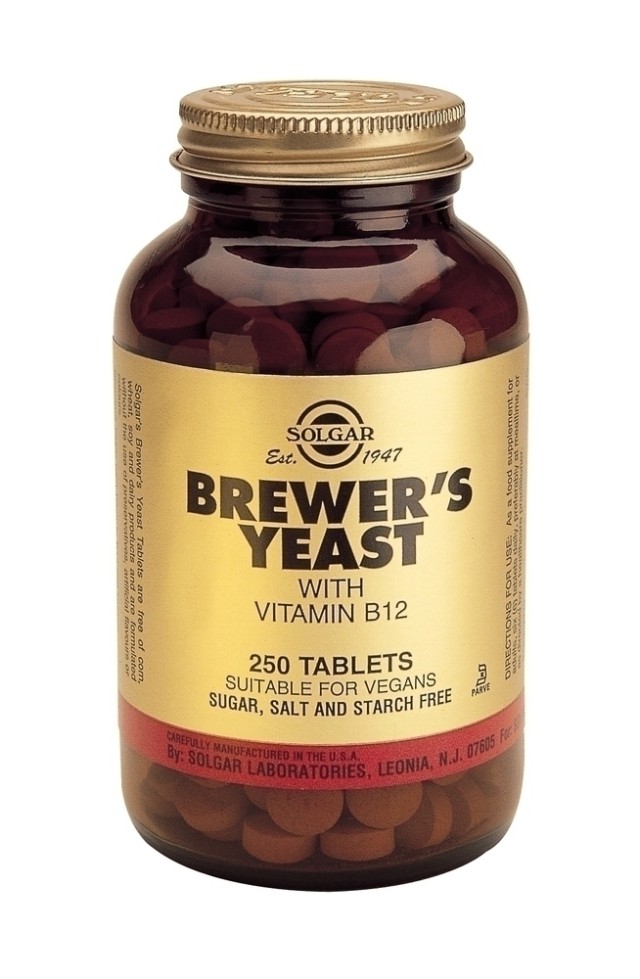 SOLGAR BREWERS YEAST tabs 250s