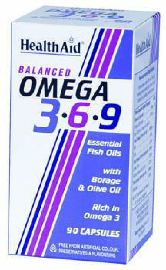 HEALTH AID OMEGA 3/6/9 90caps