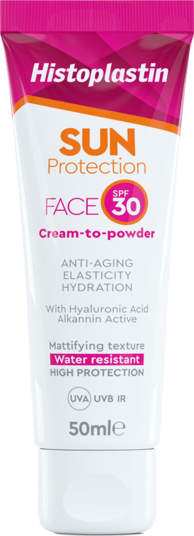 Histoplastin Sun Protection Face Cream to Powder SPF30 Αντηλιακή Κρέμα Προσώπου Καθημερινής Χρήσης, 50ml