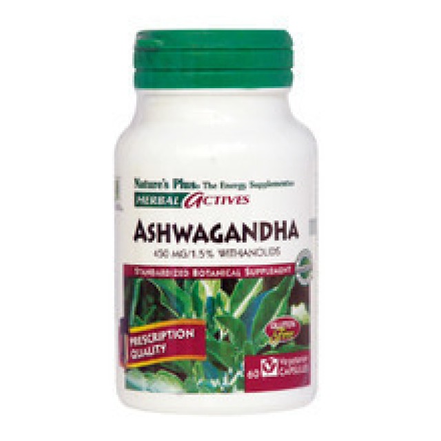 Natures Plus ASHWAGANDHA 450 MG 60 φυτικές κάψουλες