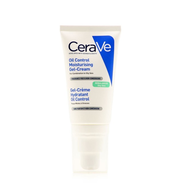 CeraVe Oil Control Gel Λαιμού Ημέρας με Υαλουρονικό Οξύ & Ceramides 52ml