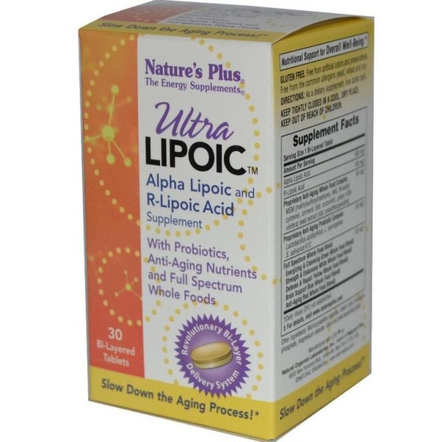 Natures Plus ULTRA LIPOIC 30 ταμπλέτες