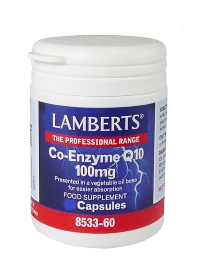 LAMBERTS CO-ENZYME Q10 100MG 30CAPS