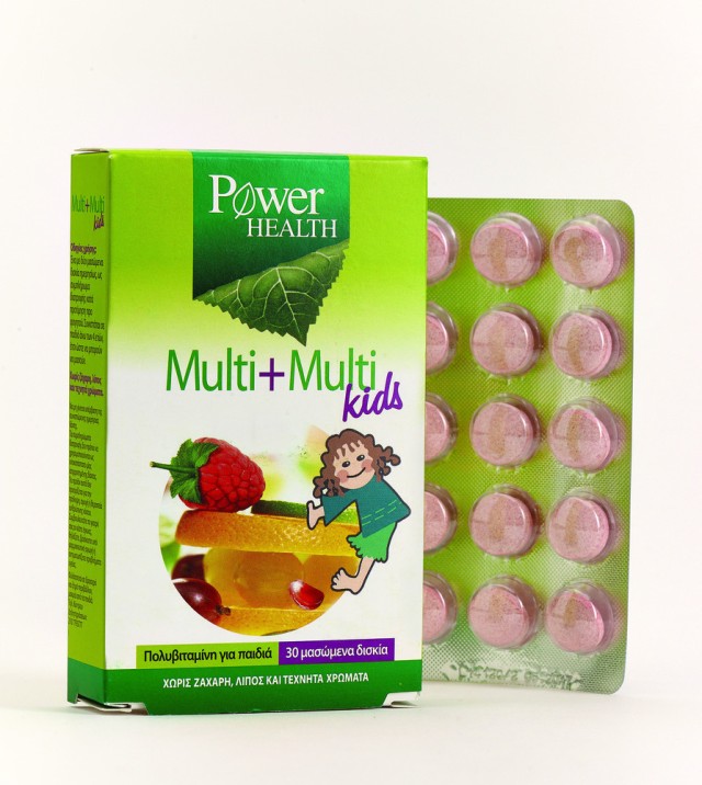 POWER HEALTH MULTI+MULTI KIDS, 30s