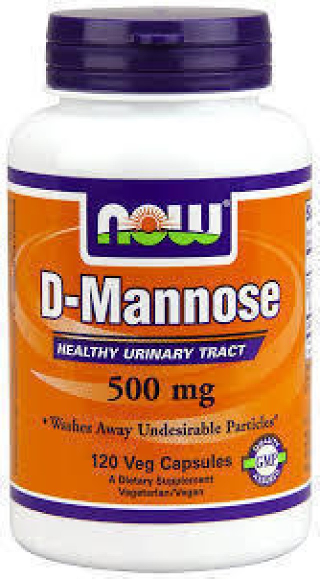 Now D Mannose 500 mg 120 caps