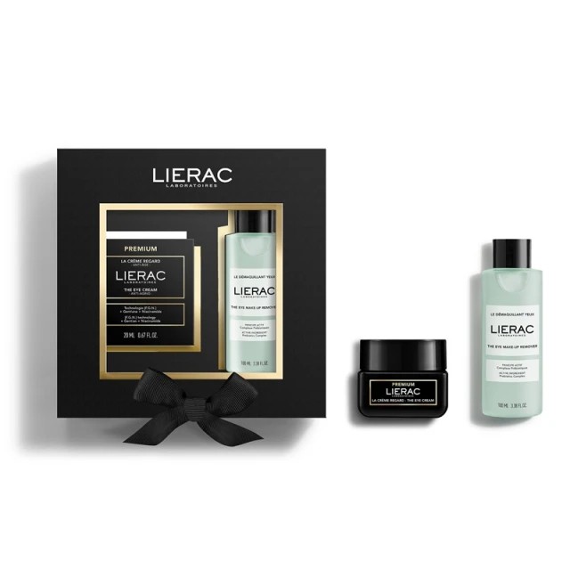 Lierac Xmas Promo Pack Premium The Eye Cream 20ml & The Eye Make-Up Remover 100ml