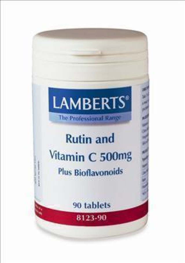 LAMBERTS RUTIN&C-500 &BIOFLAVONOIDS 90TAB.