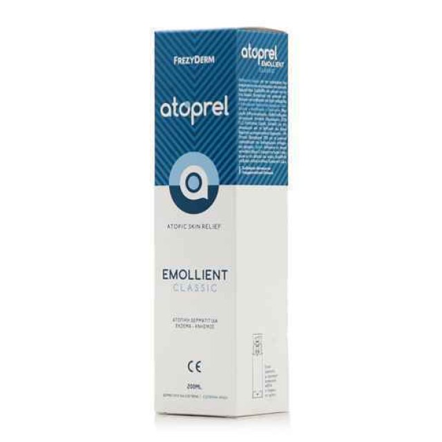 Frezyderm Atoprel Emollient Classic Μαλακτική Κρέμα Προσώπου & Σώματος για Ατοπικά Δέρματα & Ανακούφιση του Εκζέματος 200ml