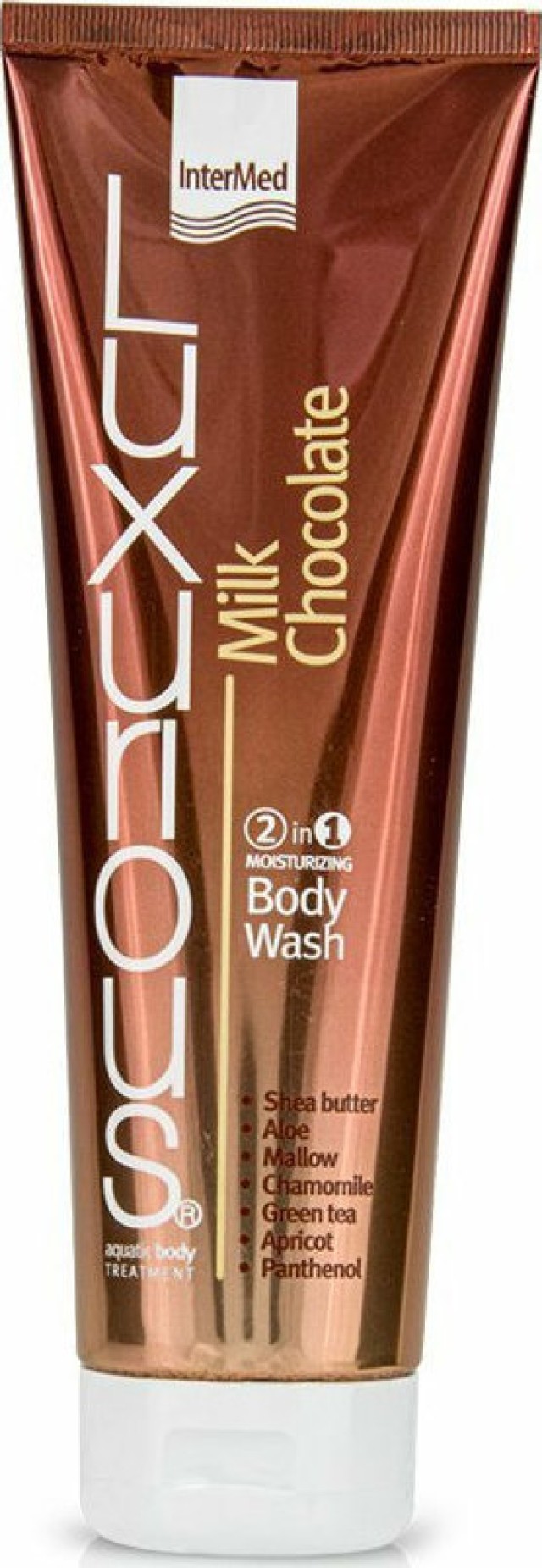 Intermed Luxurious Rich Moisturizing Body Wash Milk Chocolate Ενυδατικό Αφρόλουτρο Σώματος 280ml