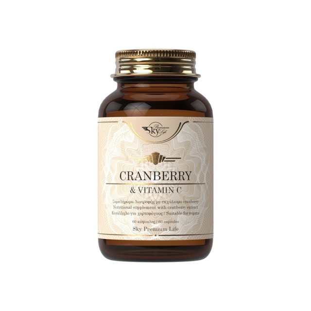 Sky Premium Life Cranberry & Vitamin C 60 κάψουλες