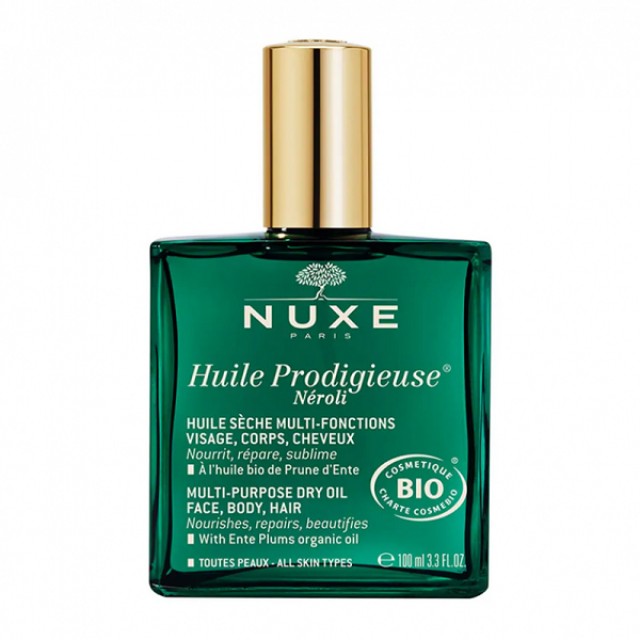 Nuxe Huile Prodigieuse Neroli Oil Ξηρό Λάδι Για Μαλλιά, Πρόσωπο & Σώμα 100ml