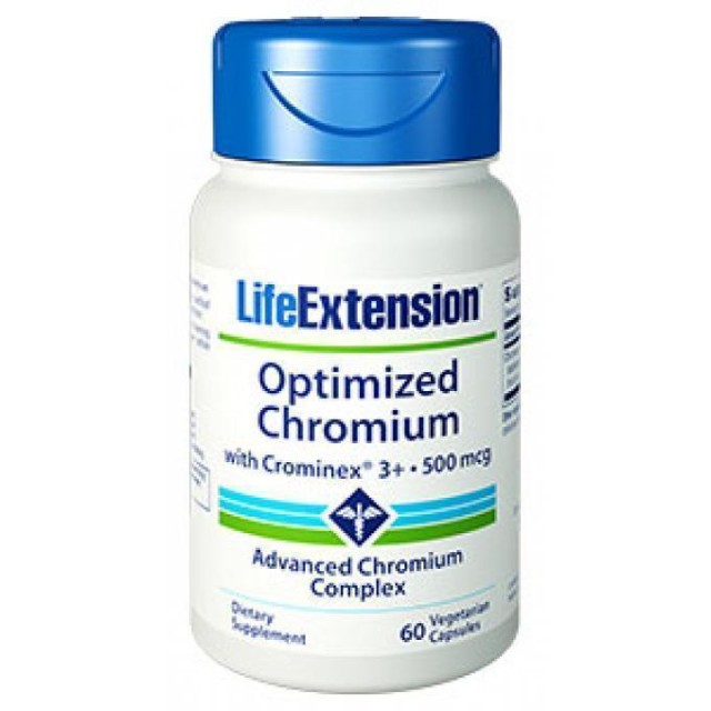 Life Extension Optimized Chromium with Crominex® 3+ 60caps