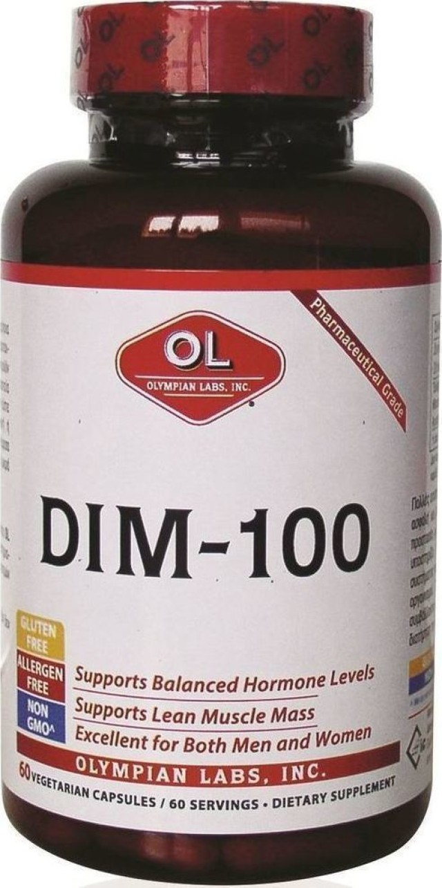 Inpa Olympian Labs Dim 100mg 60 Φυτικές Κάψουλες