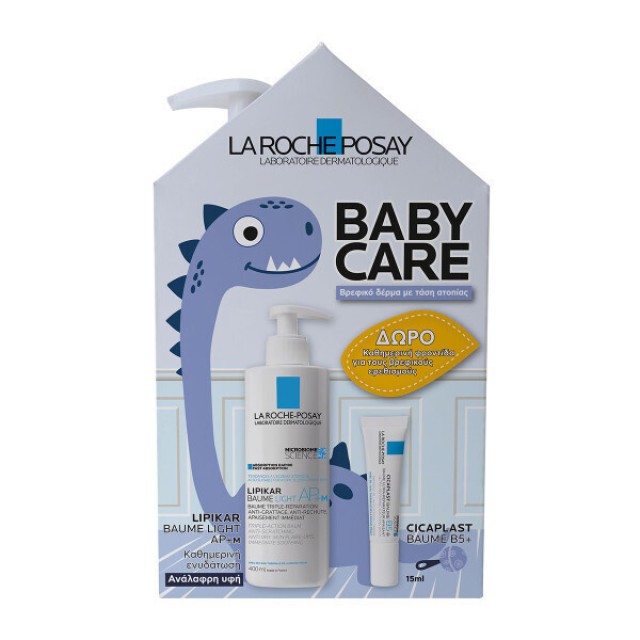 La Roche Posay Promo Lipikar Baume Light AP+M, 400ml & Cicaplast Baume B5+, 15ml