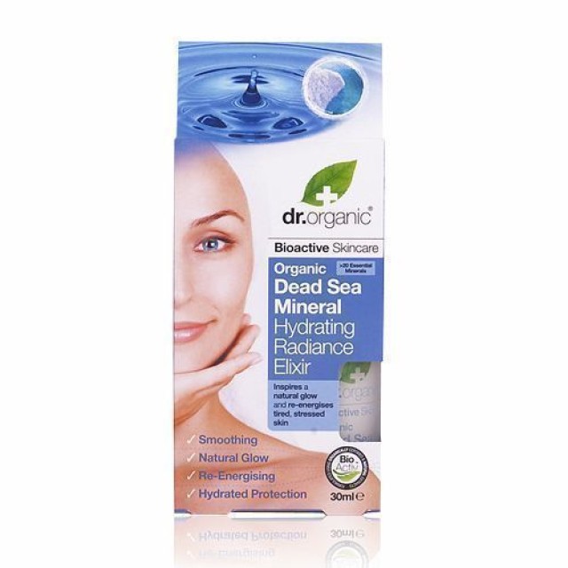 Dr. Organic Dead Sea Mineral Hydrating Radiance Elixir 30ml