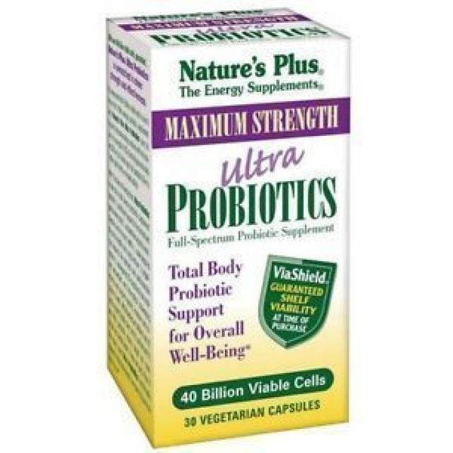 Natures Plus ULTRA PROBIOTICS 30 κάψουλες