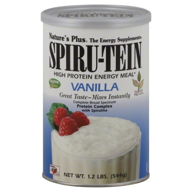 Natures Plus VANILLA SPIRUTEIN SHAKE 1.2 LB