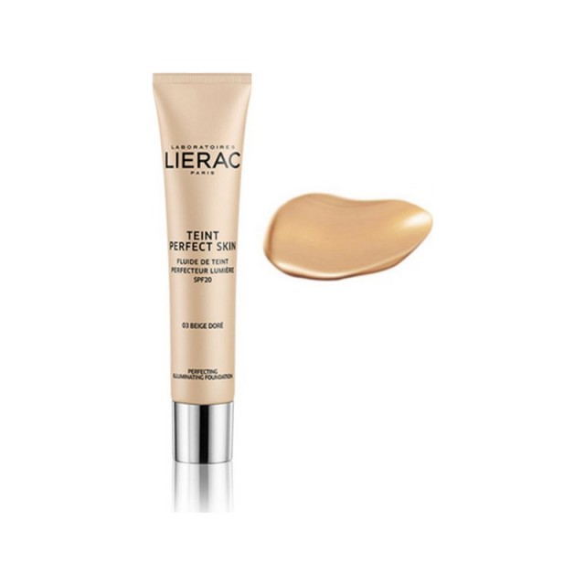 Lierac Teint Perfect Skin Illuminating Fluid SPF20 03 Golden Beige, 30ml