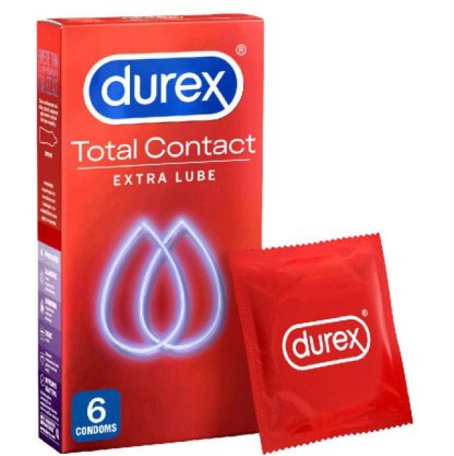 Durex Total Contact 6 τεμ.