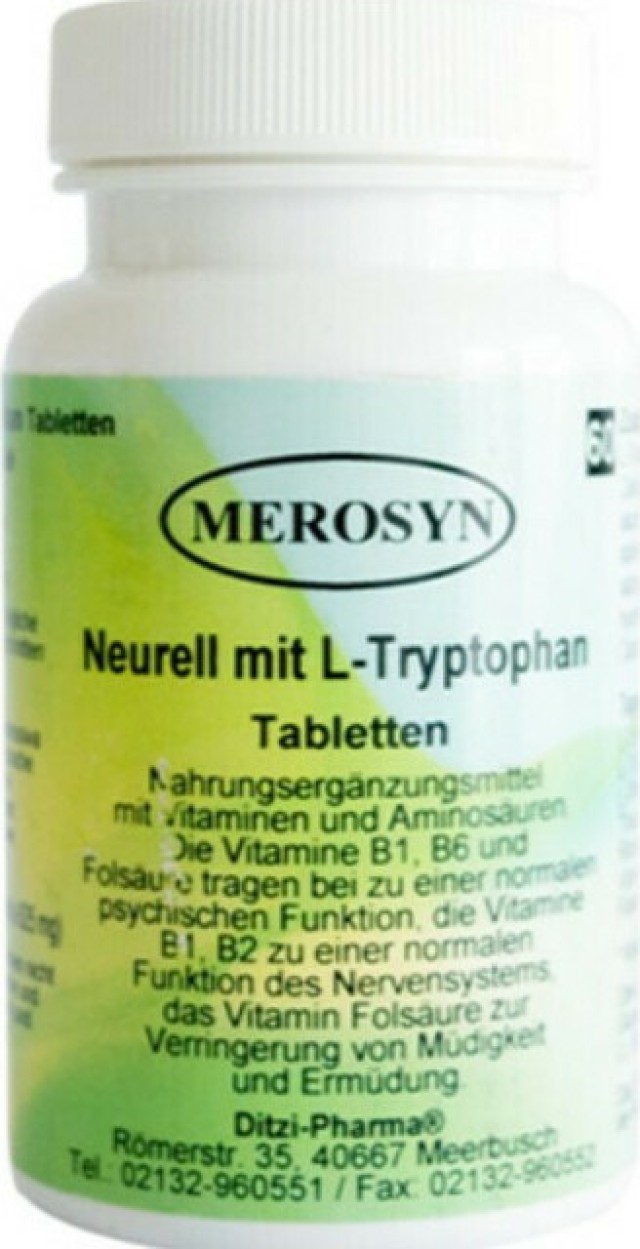 Metapharm Merosyn Neurell 60 tabs, Συμπλήρωμα Διατροφής για την Καλή Ψυχολογική Λειτουργία & Μείωση της Κόπωσης 60 δισκία