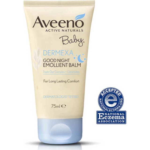 Aveeno Baby Dermexa Good Night Emollient Balm 75ml