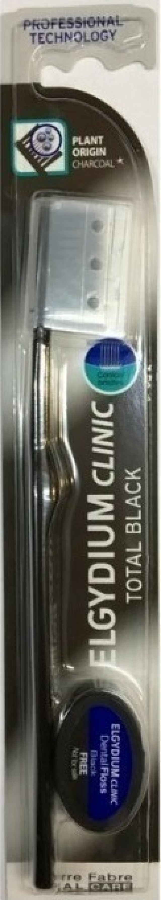 Elgydium Clinic Total Black Οδοντόβουρτσα