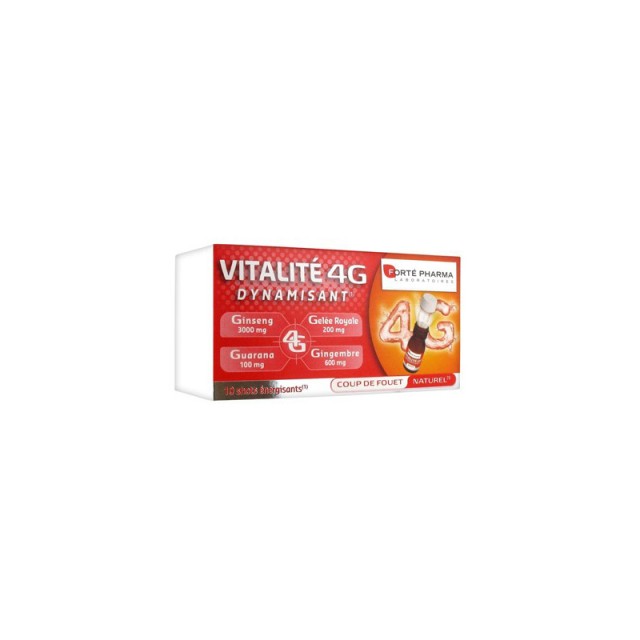 FORTE PHARMA ENERGY VITALITE 4G 10 γυάλινες αμπούλες