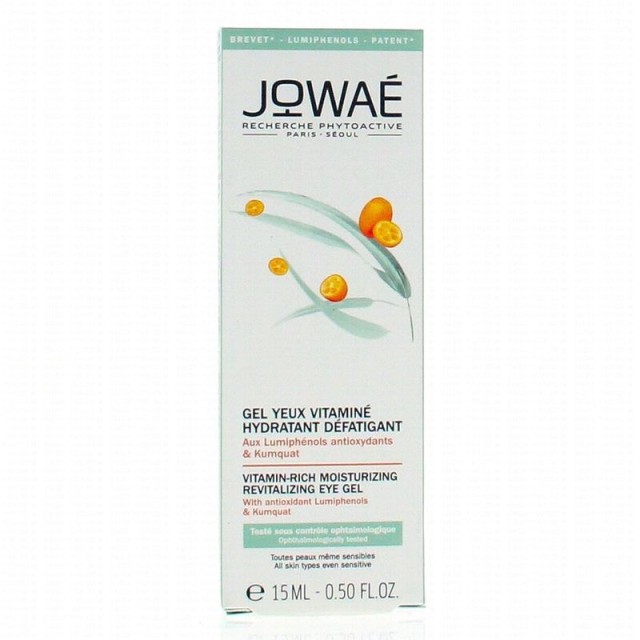 Jowae Vitamin-Rich Moisturizing Revitalizing Eye Gel Ενυδατικό Αναζωογονητικό Gel Ματιών με Βιταμίνες, 15ml