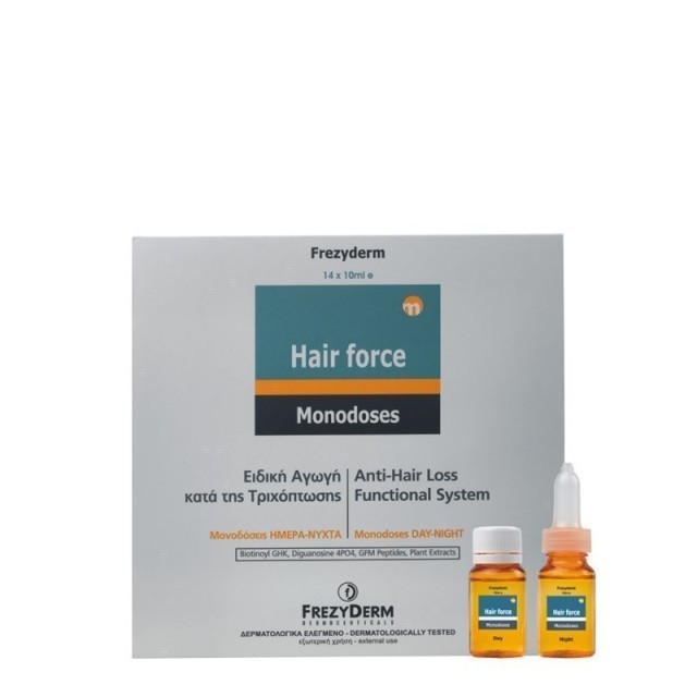 FREZYDERM HAIR FORCE MONODOSE DAY/NIGHT 14x10 ml