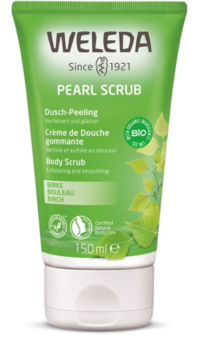 Weleda Birch Pearl Body Scrub Peeling Σημύδας Κατά Της Κυτταρίτιδας, 150ml