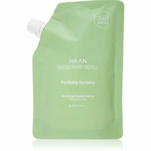 Haan Deodorant Refill Purifying Verbena Nourishing Prebiotic, Ανταλλακτικό Αποσμητικό 120ml