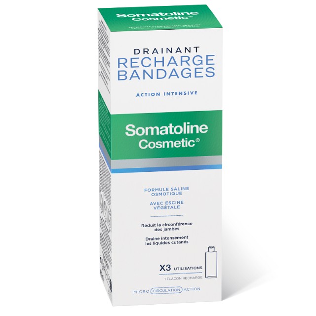 Somatoline Cosmetic Διάλυμα Επαναπλήρωσης για Επιδέσμους Αποσυμφόρησης 400ml