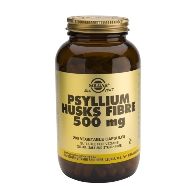 SOLGAR PSYLLIUM HUSKS FIBRE 500mg veg.200s