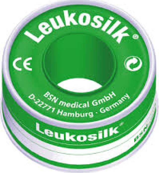 BSN Medical Leukosilk Αυτοκόλλητη Υποαλλεργική Επιδεσμική Ταινία 1,25 x 4,6m