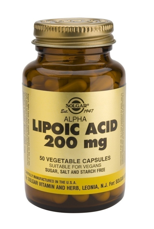 SOLGAR ALPHA LIPOIC ACID 200mg veg. 50s