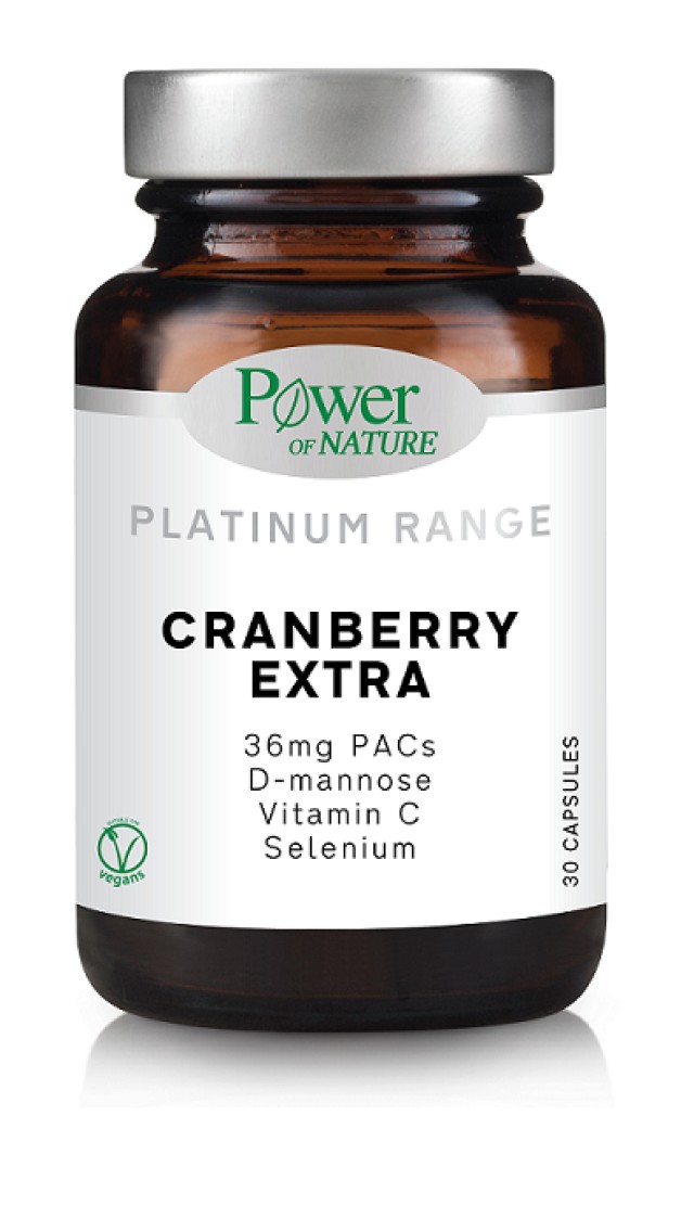 Power Health Platinum Range Cranberry Extra για το Ουροποιητικό Σύστημα 30caps