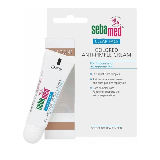 SEBAMED CLEAR FACE COLORED ANTI-PIMPLE CREAM 10ML