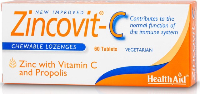 HEALTH AID Zincovit™ C tablets 60s-blister