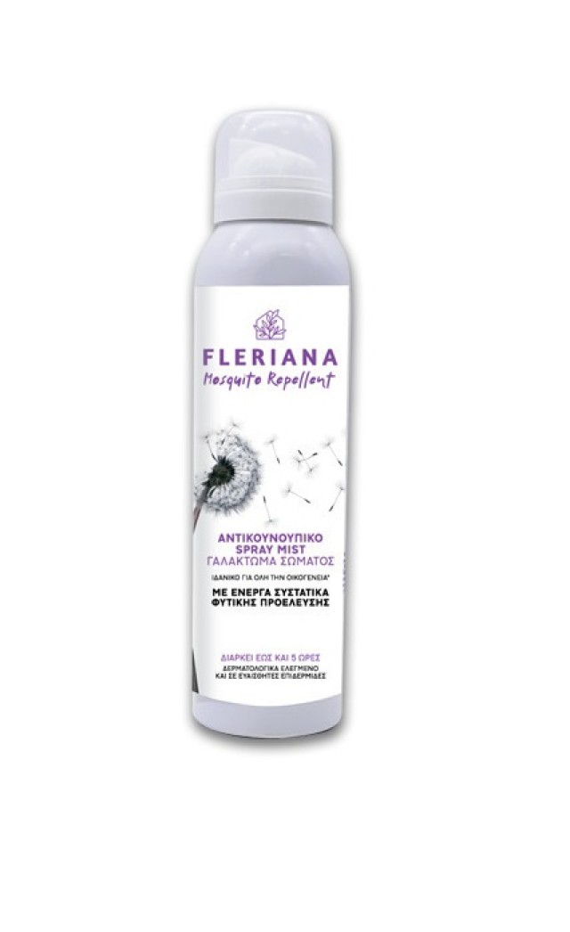 Fleriana Αντικουνουπικό Spray Mist Γαλάκτωμα Σώματος 100ml