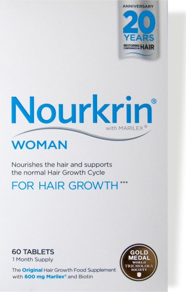 Nourkrin Woman Συμπλήρωμα Διατροφής Ανάπτυξης Μαλλιών Για Γυναίκες - 60 Δισκία