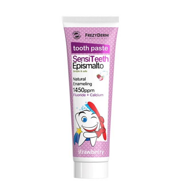 Frezyderm SensiTeeth Epismalto Toothpaste 1.450ppm Οδοντόκρεμα Φυσικής Επισμάλτωσης για Παιδιά από 6 ετών 50ml