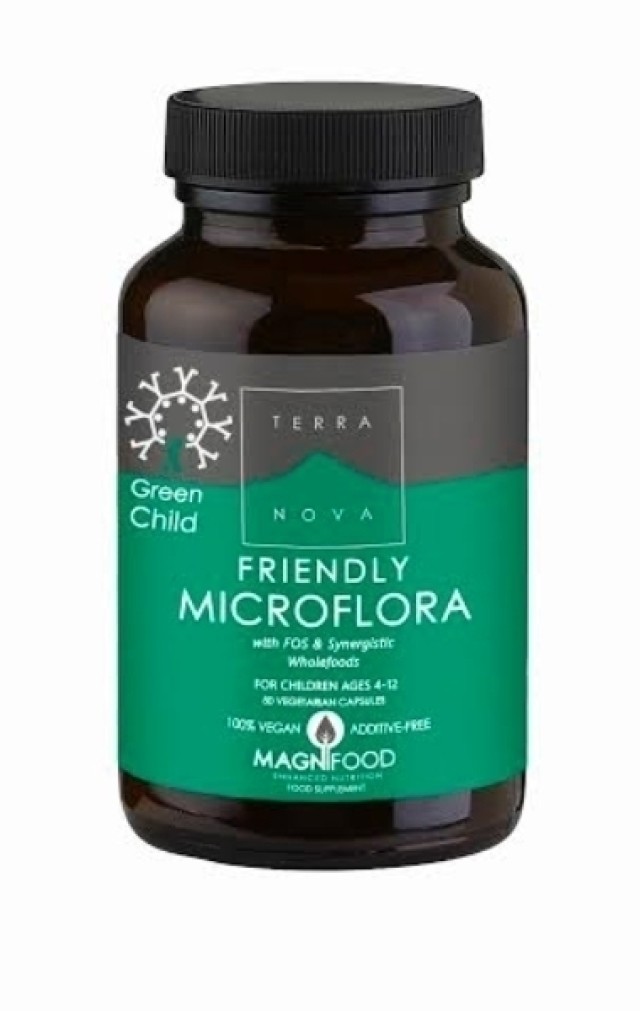 TERRANOVA GREEN CHILD Friendly Microflora 50caps