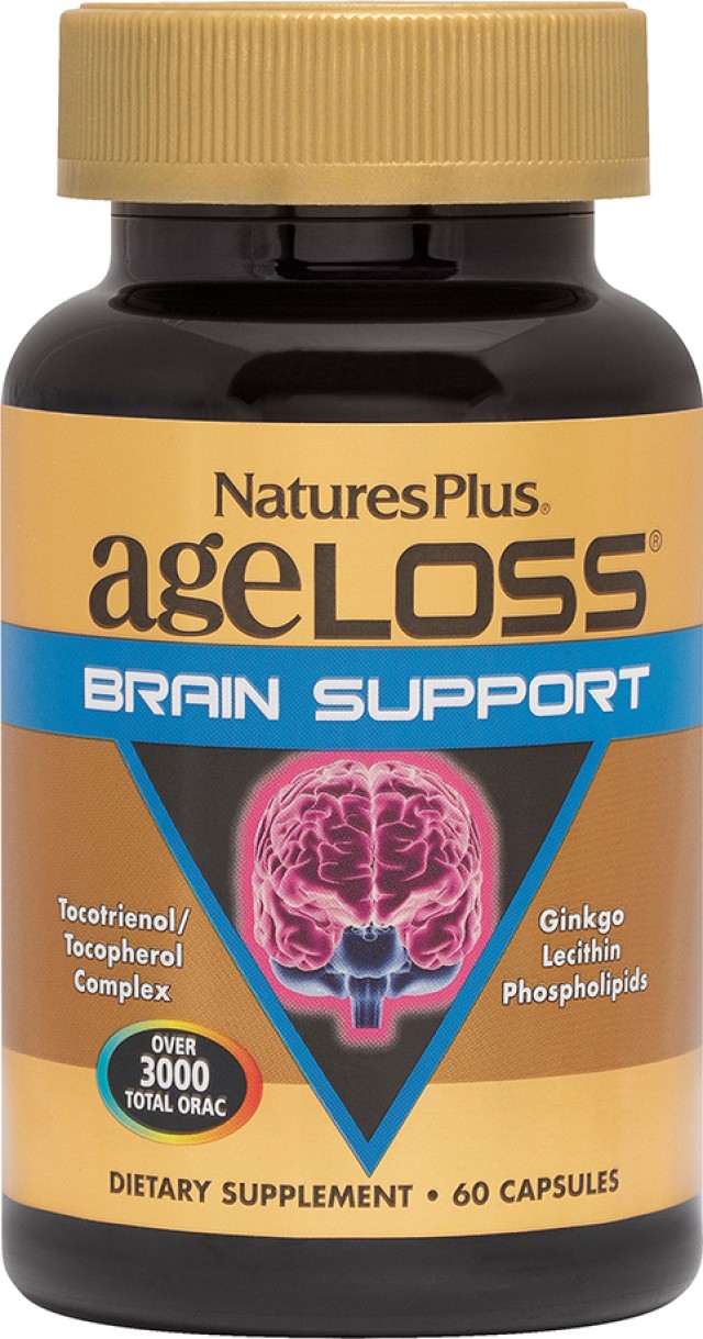 Natures Plus AGELOSS BRAIN SUPPORT 60 κάψουλες