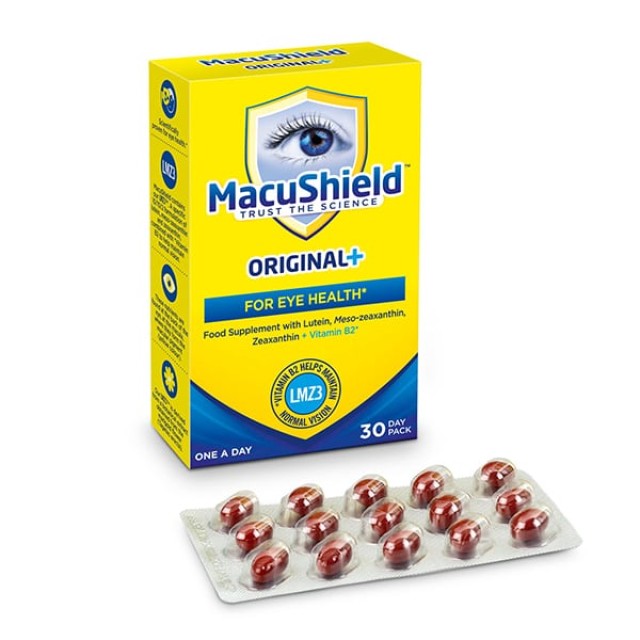 Macushield Eye Health Supplement 30 Μαλακές Κάψουλες για την Υγεία των Ματιών