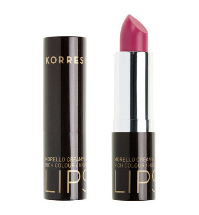 KORRES MORELLO CREAMY LIPSTICK VIBRANT FUCHSIA 19 3.5g