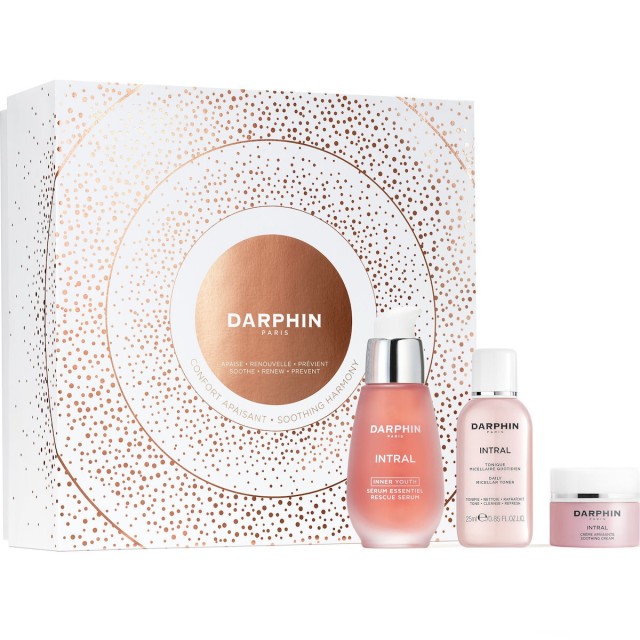 DARPHIN Promo Intral Inner Youth Rescue Serum Ενυδατικός Ορός Προσώπου 30ml & Daily Micellar Toner 25ml & Soothing Cream 5ml